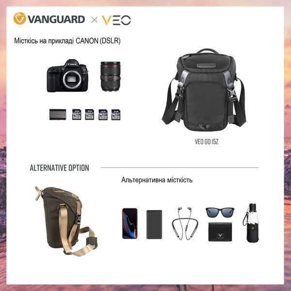 Сумка Vanguard VEO GO 15Z Black (VEO GO 15Z BK) DAS301094 фото