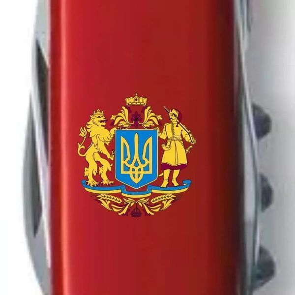 Швейцарский нож Victorinox Climber Ukraine 91мм 14 функций Красный (1.3703_T0400u) V77552913 фото