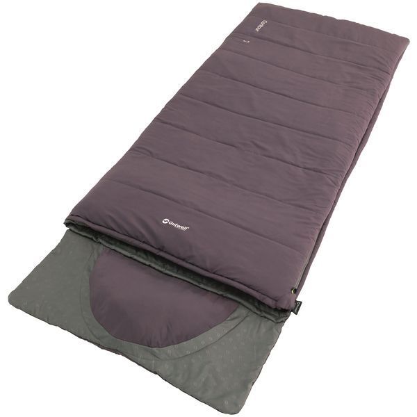 Спальний мішок Outwell Contour Reversible/+2&deg;C Dark Purple Right (230372) 928753 фото