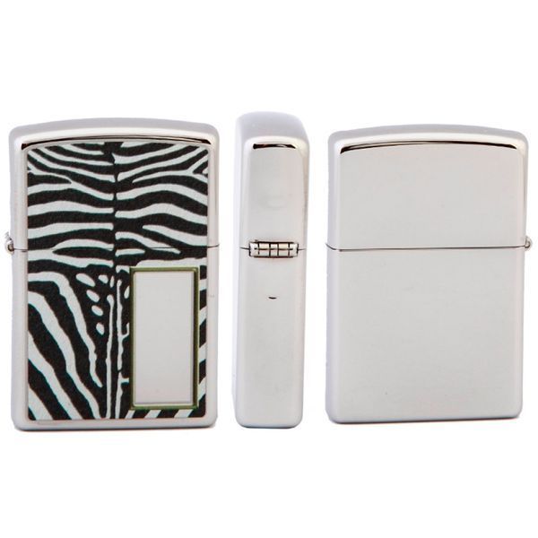 Зажигалка Zippo Zebra Print Silver (28046) V77550809 фото
