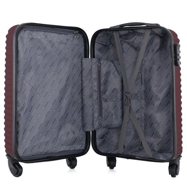 Чемодан Semi Line 20" (S) Burgundy (T5574-2) DAS302238 фото