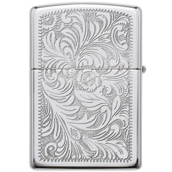 Зажигалка Zippo Venetian Chrome 352 77890392 фото