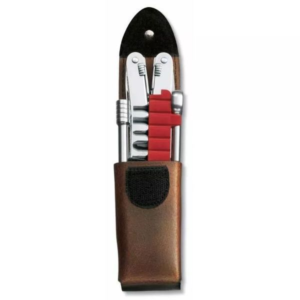 Складаний мультиінтструмент Victorinox Swisstool Spirit Plus II 105мм 38 функцій зі шкіряним чохлом (3.0239.L) V77552736 фото