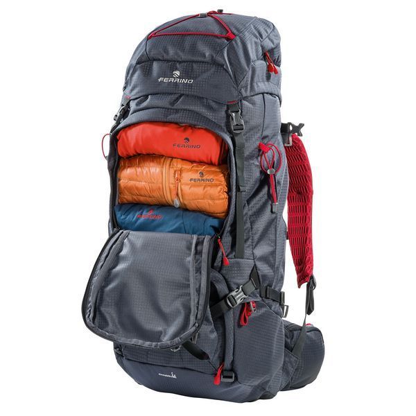 Туристический рюкзак Ferrino Overland 50+10 Dark Grey (75670HCC) 926458 фото