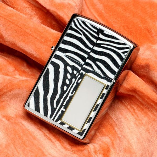 Зажигалка Zippo Zebra Print Silver (28046) V77550809 фото