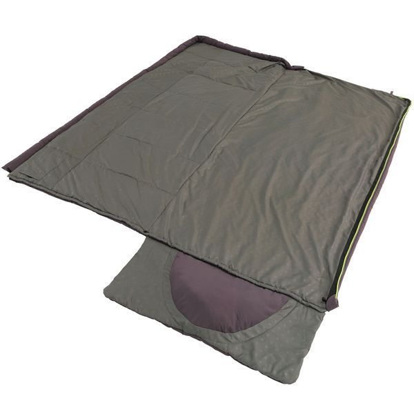 Спальний мішок Outwell Contour Reversible/+2&deg;C Dark Purple Right (230372) 928753 фото