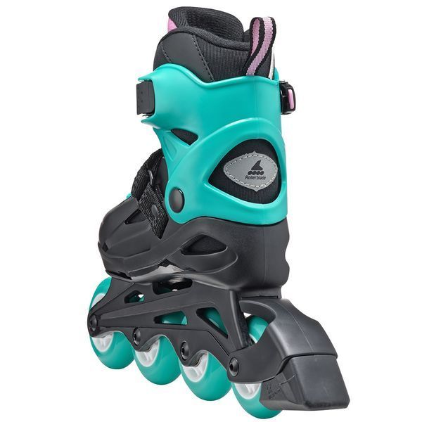 Rollerblade роликові ковзани Fury black-sea green 33-38 29308 фото