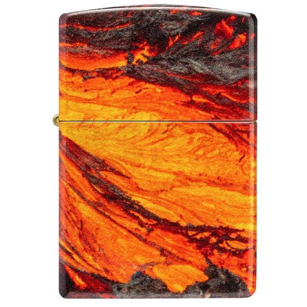 Запальничка бензинова Zippo Lava Flow Design (48622) V77550516 фото
