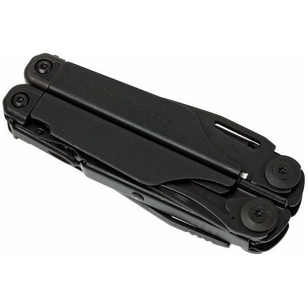 Мультитул Leatherman Surge Black + чехол Molle 831333 4007367 фото