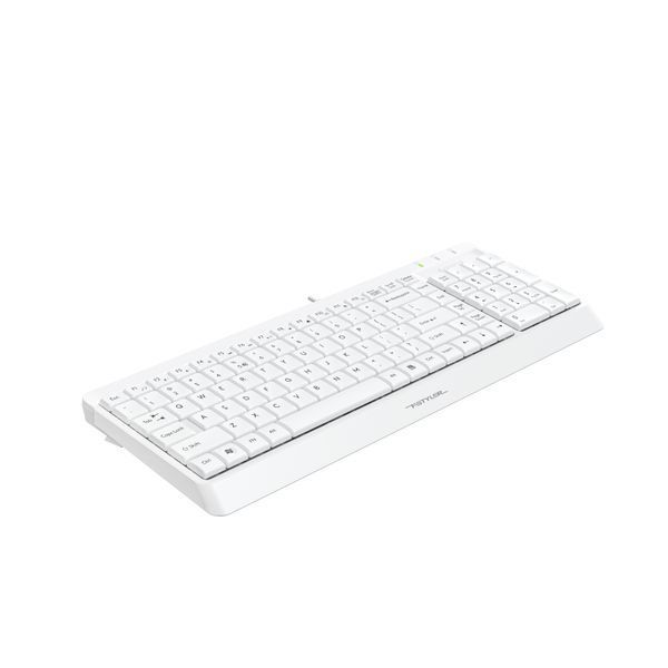 Клавиатура A4Tech Fstyler FK15 (White), USB, цвет белый FK15 (White) 1604875 фото