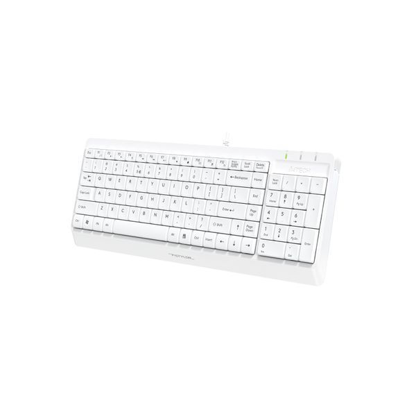 Клавиатура A4Tech Fstyler FK15 (White), USB, цвет белый FK15 (White) 1604875 фото