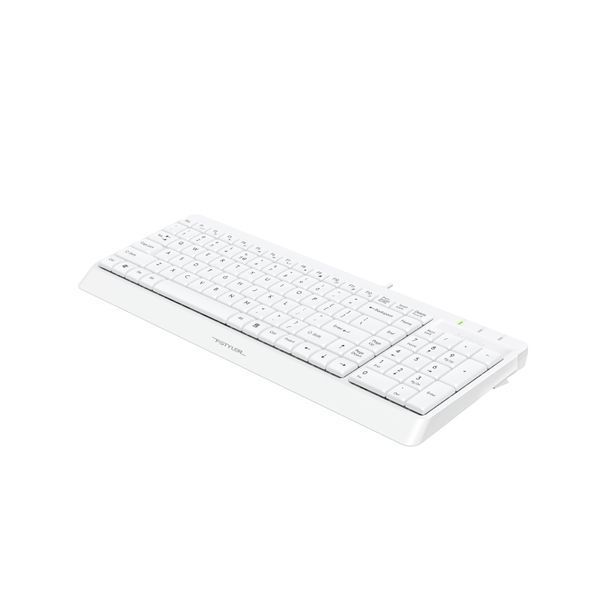 Клавиатура A4Tech Fstyler FK15 (White), USB, цвет белый FK15 (White) 1604875 фото