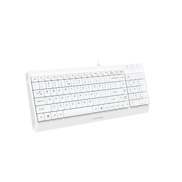 Клавиатура A4Tech Fstyler FK15 (White), USB, цвет белый FK15 (White) 1604875 фото