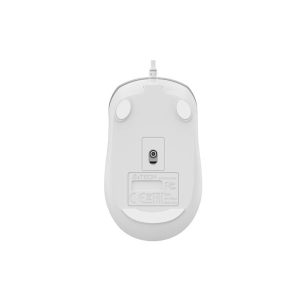 Мышь A4Tech Fstyler FM26S (Icy White), USB, цвет серый+белый FM26S (Icy White) 1606352 фото