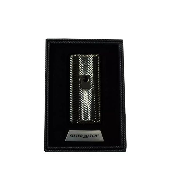 Зажигалка Silver Match HATTON ELECTRONIC ARC IGNITER DL-2 с одинарной электродугой Серебристый (40674192) V77550640 фото