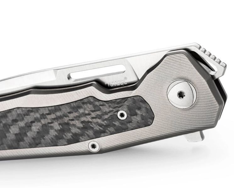 Ніж Lionsteel Q4ttro Titanium Grey Q4 GY 392179 фото