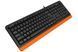 Клавіатура A4Tech Fstyler FK10 (Orange) , USB, чорний+ помаранчевий FK10 (Orange) 1604050 фото 3