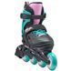 Rollerblade роликові ковзани Fury black-sea green 33-38 29308 фото 4