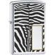 Зажигалка Zippo Zebra Print Silver (28046) V77550809 фото 1