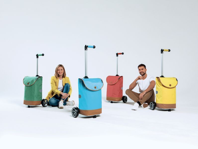Сумка-тележка Andersen Unus Shopper Jante Red (140-168-70) 929966 фото