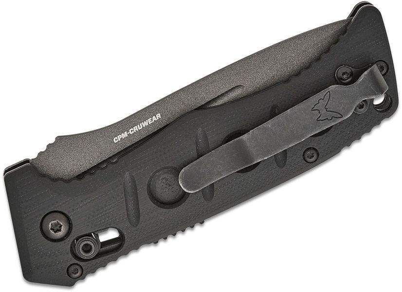 Нож Benchmade Sibert Mini Auto Adamas Черный 2730GY-1 4009048 фото