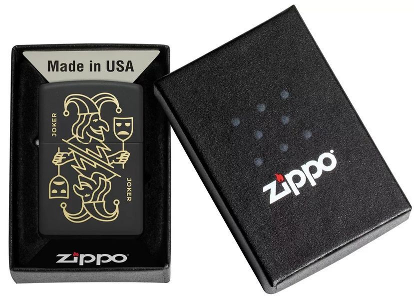 Запальничка Zippo 46290 Joker Card Design 77890061 фото