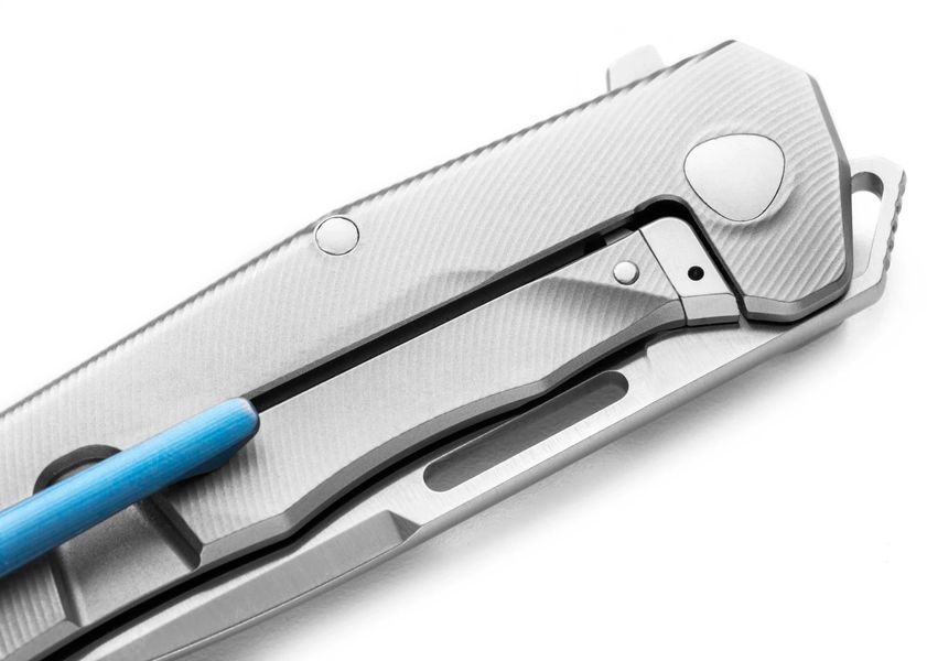 Ніж Lionsteel Q4ttro Titanium Grey Q4 GY 392179 фото