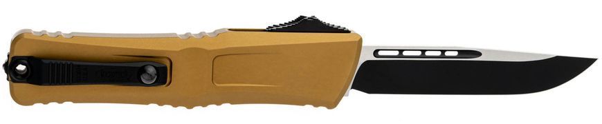 Ніж Microtech Combat Troodon Gen III Single Edge Black Blade Tan 1143-1TA 14090739 фото