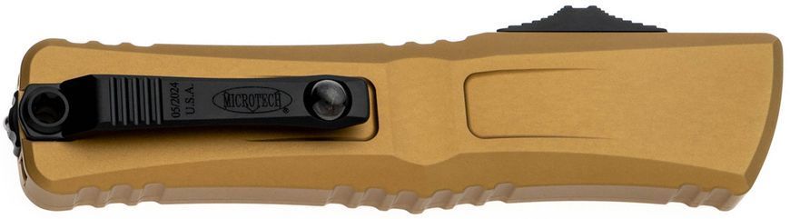 Ніж Microtech Combat Troodon Gen III Single Edge Black Blade Tan 1143-1TA 14090739 фото