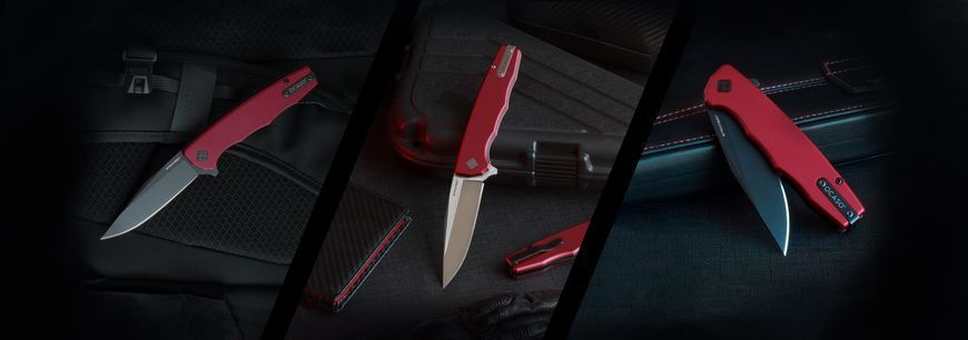 Ніж Ocaso Strategy Red Aluminum Black 29RDB 4009345 фото