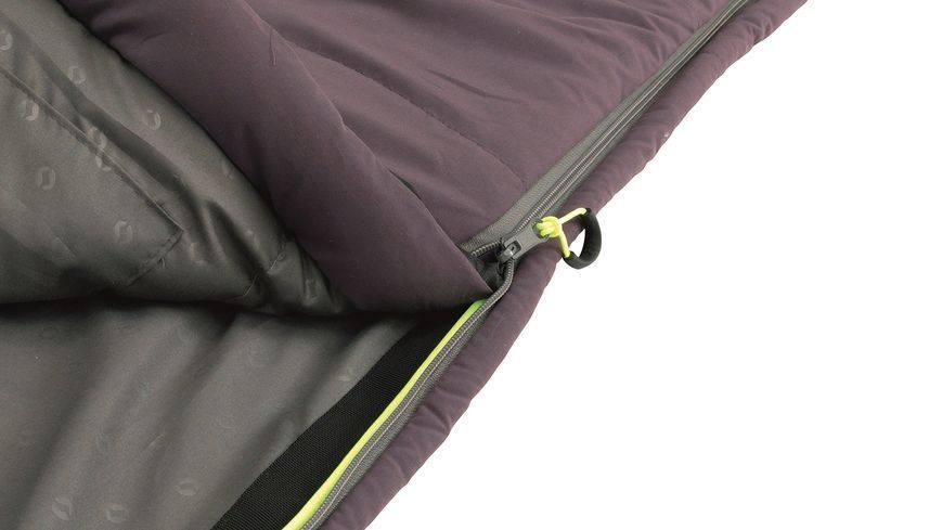 Спальний мішок Outwell Contour Reversible/+2&deg;C Dark Purple Right (230372) 928753 фото