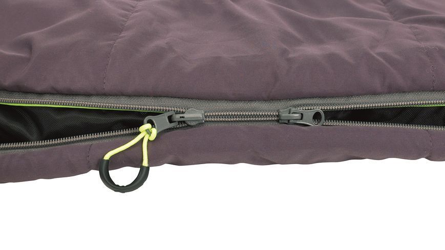 Спальний мішок Outwell Contour Reversible/+2&deg;C Dark Purple Right (230372) 928753 фото