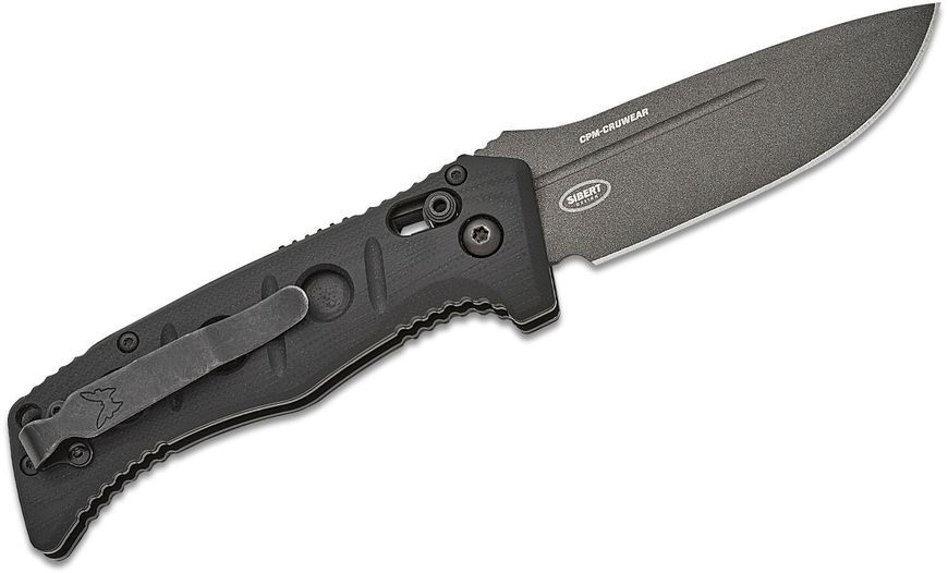 Нож Benchmade Sibert Mini Auto Adamas Черный 2730GY-1 4009048 фото