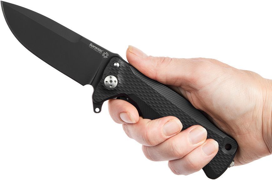 Нож Lionsteel SR11 Aluminum Black Blade Black SR11A BB 392103 фото