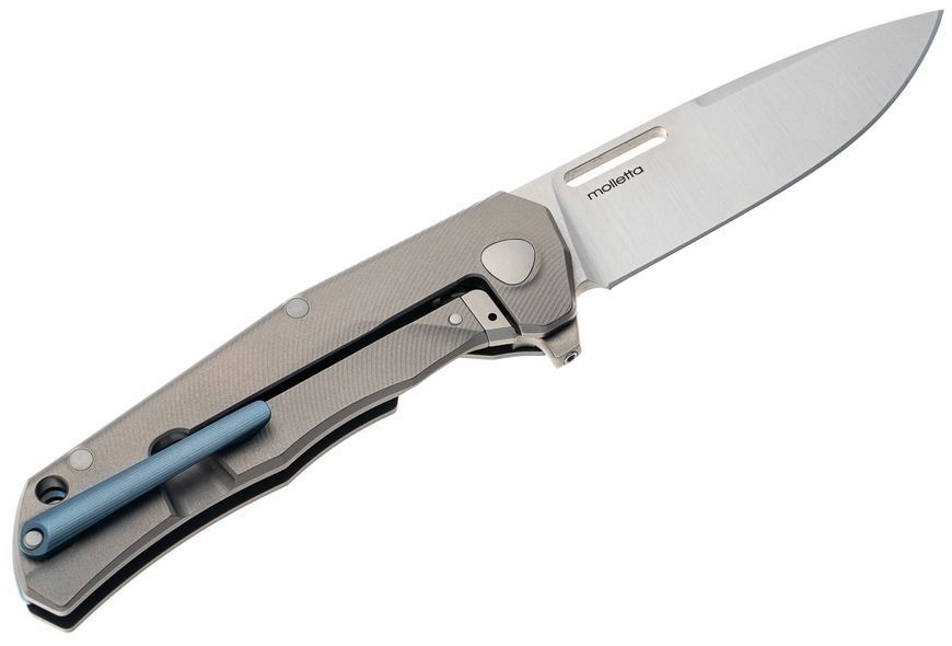 Ніж Lionsteel Q4ttro Titanium Grey Q4 GY 392179 фото
