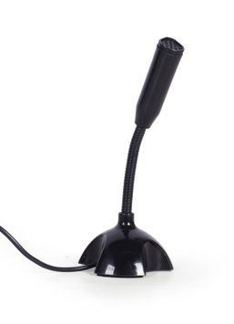 Микрофон настольный MIC-DU-02, USB-подключение, черный цвет MIC-DU-02 1605126 фото