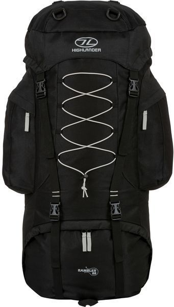 Туристический рюкзак Highlander Rambler 88 Black/Silver (RAM088-BK.SR) 924210 фото