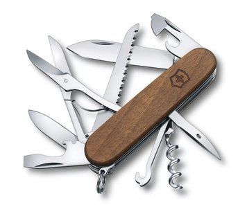 Швейцарський ніж Victorinox Huntsman Wood 91 мм 13 функцій Горіх (1.3711.63B1) V77553667 фото