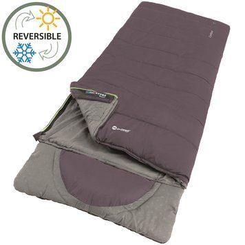 Спальний мішок Outwell Contour Reversible/+2&deg;C Dark Purple (Left) (230364) 928747 фото