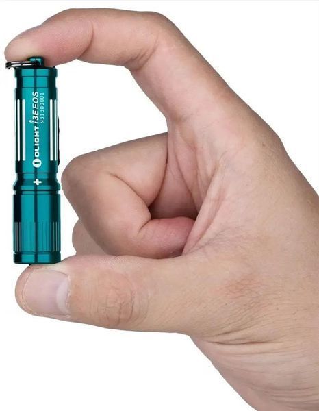 Ліхтар-брелок Olight I3E EOS Turquoise (90 Lm) I3E EOS Olight 23704122 фото
