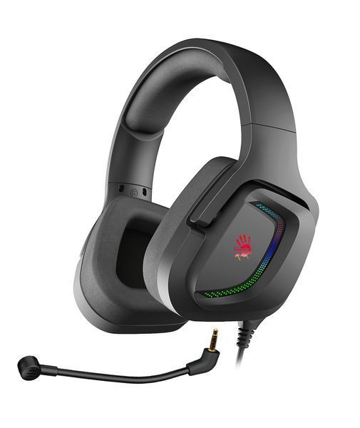 Гарнітура ігрова Bloody G573 з підсвічуванням, USB G573 Bloody (Black) 1605394 фото