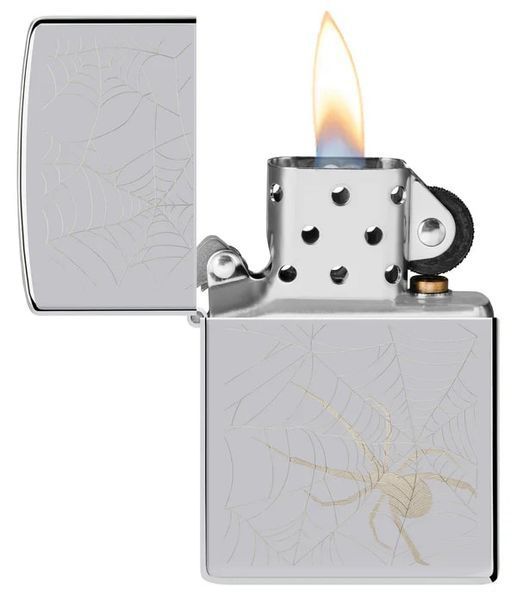 Запальничка Zippo 250 Spider And Web Design 48767 V77553924 фото