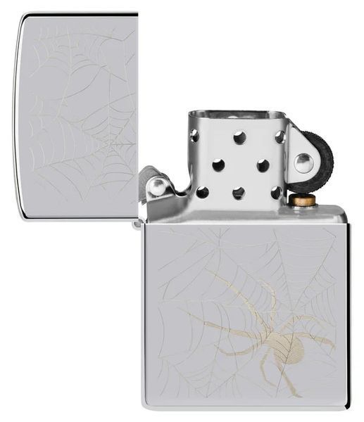 Запальничка Zippo 250 Spider And Web Design 48767 V77553924 фото