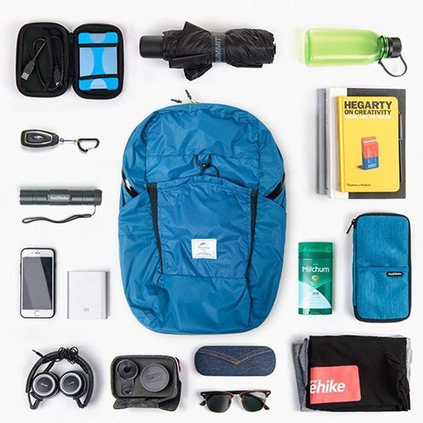 Рюкзак&nbsp;компактний Naturehike&nbsp;Ultralight NH17A017-B&nbsp;22&nbsp;л, Чорний 81539 фото