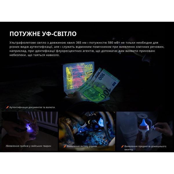 Фонарь Fenix ​​E06R бирюзовый E06R-TQ 100000094 фото