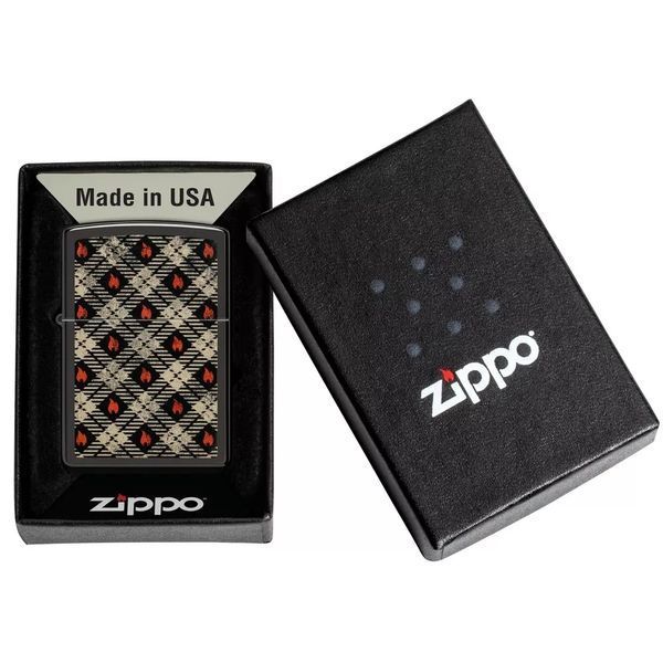 Запальничка бензинова Zippo Tartan Design 46944 77890025 фото