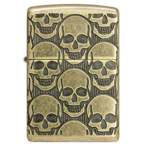 Зажигалка Zippo 46302 Armor MultiCut Photo Image 360 ​​Cackling Cranium Design 77890062 фото