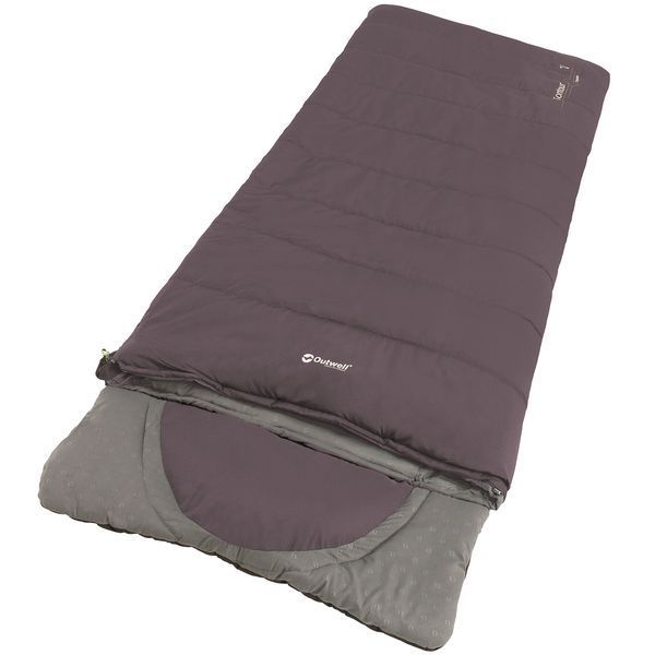Спальний мішок Outwell Contour Reversible/+2&deg;C Dark Purple (Left) (230364) 928747 фото