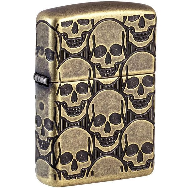 Зажигалка Zippo 46302 Armor MultiCut Photo Image 360 ​​Cackling Cranium Design 77890062 фото