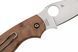 Ніж Spyderco Chaparral Slipit Birdseye Maple CTS XHP Wood C152NLWDP 871684 фото 6